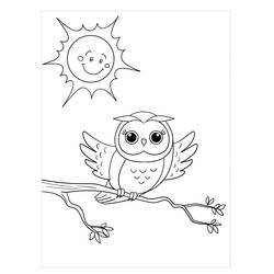 Coloriage Soleil (Nature et saisons) #172461 à imprimer et colorier