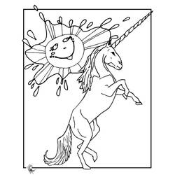 Coloriage Soleil (Nature et saisons) #172465 à imprimer et colorier