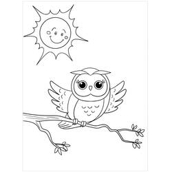 Coloriage Soleil (Nature et saisons) #172466 à imprimer et colorier