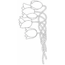 Coloriage Tulipe (Nature et saisons) #161670 à imprimer et colorier