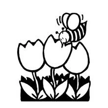 Coloriage Tulipe (Nature et saisons) #161694 à imprimer et colorier