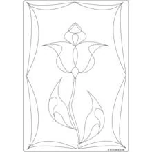 Coloriage Tulipe (Nature et saisons) #161735 à imprimer et colorier