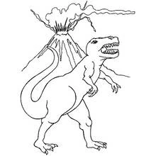 Dessin à colorier: Volcan (Nature et saisons) #166607 - Coloriages à Imprimer Gratuits
