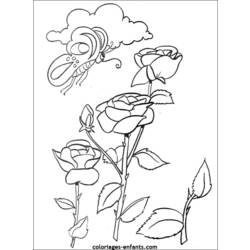 Dessin à colorier: Bouquet de fleurs (Nature) #160849 - Coloriages à Imprimer Gratuits