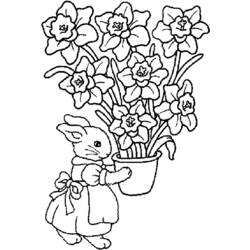 Dessin à colorier: Bouquet de fleurs (Nature) #160873 - Coloriages à Imprimer Gratuits