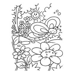 Dessin à colorier: Fleurs (Nature) #155049 - Coloriages à Imprimer Gratuits