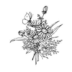 Dessin à colorier: Fleurs (Nature) #155117 - Coloriages à Imprimer Gratuits