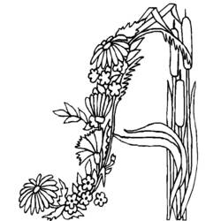 Dessin à colorier: Fleurs (Nature) #155127 - Coloriages à Imprimer Gratuits