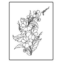 Dessin à colorier: Fleurs (Nature) #155183 - Coloriages à Imprimer Gratuits