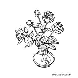 Dessin à colorier: Fleurs (Nature) #155229 - Coloriages à Imprimer Gratuits