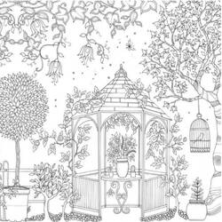 Dessin à colorier: Jardin (Nature) #166445 - Coloriages à imprimer