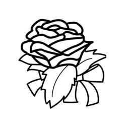 Dessin à colorier: Roses (Nature) #162019 - Coloriages à Imprimer Gratuits
