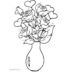 Dessin à colorier: Roses (Nature) #162021 - Coloriages à Imprimer Gratuits