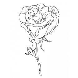 Dessin à colorier: Roses (Nature) #162037 - Coloriages à Imprimer Gratuits