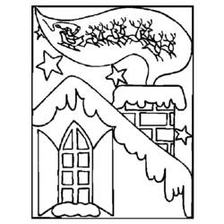 Dessin à colorier: Saison Hiver (Nature) #164416 - Coloriages à Imprimer Gratuits