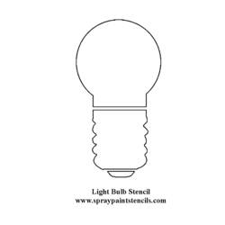 Dessin à colorier: Ampoule électrique (Objets) #119511 - Coloriages à Imprimer Gratuits