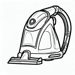 Dessins à colorier: Aspirateur - Coloriages à Imprimer Gratuits
