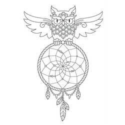 Coloriage Attrape-rêves (Objets) #207642 à imprimer et colorier