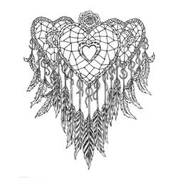 Coloriage Attrape-rêves (Objets) #207652 à imprimer et colorier