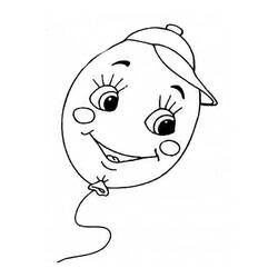 Dessin à colorier: Ballon (Objets) #184774 - Coloriages à Imprimer Gratuits