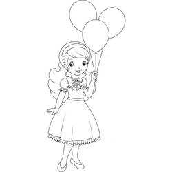 Dessin à colorier: Ballon (Objets) #184775 - Coloriages à Imprimer Gratuits