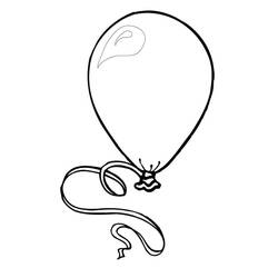 Dessin à colorier: Ballon (Objets) #184780 - Coloriages à Imprimer Gratuits