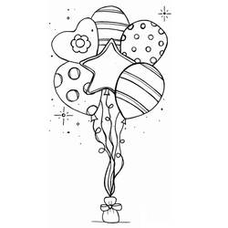 Dessin à colorier: Ballon (Objets) #184786 - Coloriages à Imprimer Gratuits