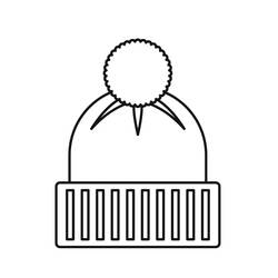 Coloriage Bonnet (Objets) #216157 à imprimer et colorier