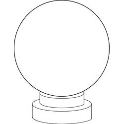 Coloriage Boule à Neige (Objets) #202647 à imprimer et colorier