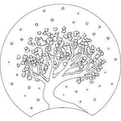 Coloriage Boule à Neige (Objets) #202659 à imprimer et colorier