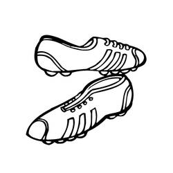 Dessin à colorier: Chaussure (Objets) #211588 - Coloriages à Imprimer Gratuits