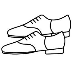 Dessins à colorier: Chaussure - Coloriages à Imprimer Gratuits
