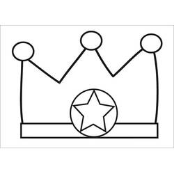 Dessin à colorier: Couronne (Objets) #195950 - Coloriages à Imprimer Gratuits