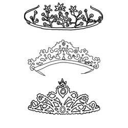 Dessin à colorier: Couronne (Objets) #195954 - Coloriages à Imprimer Gratuits