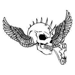 Dessins à colorier: Crane - Coloriages à Imprimer Gratuits