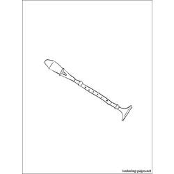 Dessin à colorier: Instruments de musique (Objets) #167373 - Coloriages à Imprimer Gratuits