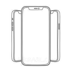 Dessin à colorier: iPhone et iPad (Objets) #191795 - Coloriages à Imprimer Gratuits