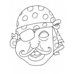 Dessin à colorier: Masque (Objets) #120543 - Coloriages à Imprimer Gratuits