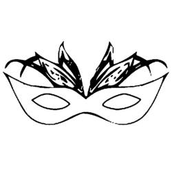 Dessin à colorier: Masque (Objets) #120657 - Coloriages à Imprimer Gratuits