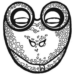 Dessin à colorier: Masque (Objets) #120747 - Coloriages à Imprimer Gratuits