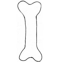 Coloriage Os de Chien (Objets) #189700 à imprimer et colorier