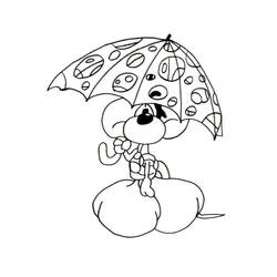 Coloriage Parapluie (Objets) #172719 à imprimer et colorier