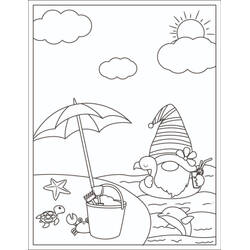 Coloriage Parapluie (Objets) #172740 à imprimer et colorier