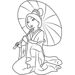 Dessin à colorier: Parapluie (Objets) #172752 - Coloriages à Imprimer Gratuits