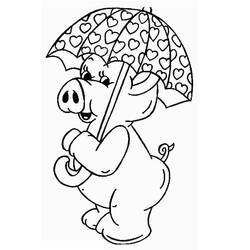 Dessin à colorier: Parapluie (Objets) #172756 - Coloriages à Imprimer Gratuits