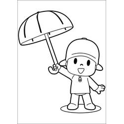 Dessin à colorier: Parapluie (Objets) #172757 - Coloriages à Imprimer Gratuits