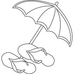 Dessin à colorier: Parapluie (Objets) #172767 - Coloriages à Imprimer Gratuits