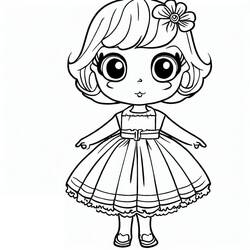 Dessin à colorier: Robe (Objets) #186188 - Coloriages à Imprimer Gratuits