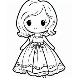 Dessin à colorier: Robe (Objets) #186189 - Coloriages à Imprimer Gratuits