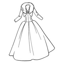 Dessin à colorier: Robe (Objets) #186212 - Coloriages à Imprimer Gratuits
